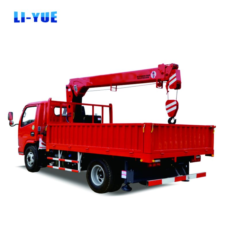 High Performance Mini 3.2 Ton Hydraulic Mobile Lorry Crane With Stiff Boom