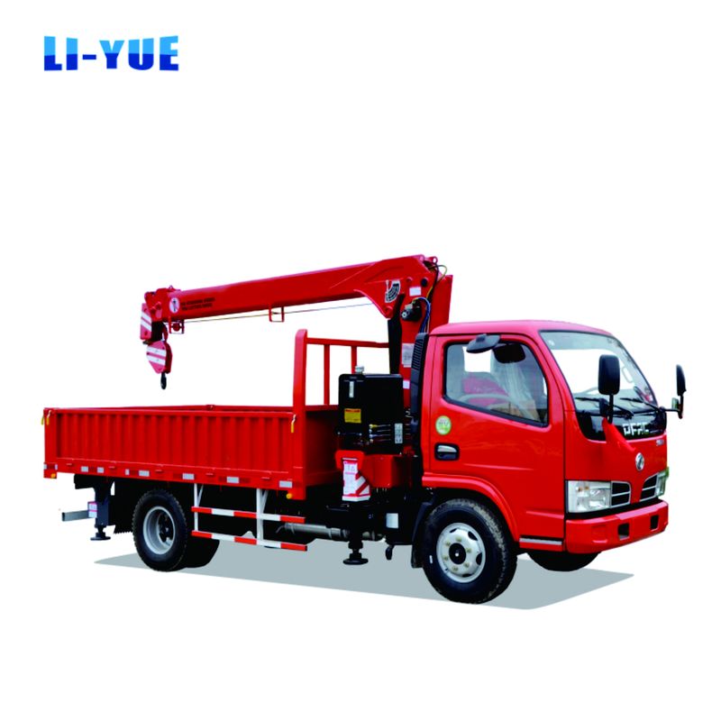 High Performance Mini 3.2 Ton Hydraulic Mobile Lorry Crane With Stiff Boom