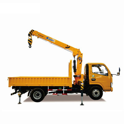 الرافعة المثبتة على شاحنة ذات 3 أطنان حسب الطلب رافعة Dongfeng 4x2 للتلاعب في البناء