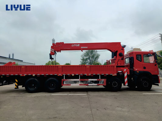 10 Ton Good Quality Truck Mounted Crane Hydraulic Straight Arm Boom