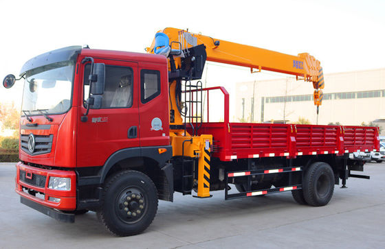 Small 8 Ton Dongfeng Truck Mobile Crane Lorry Mini Truck Mounted Crane
