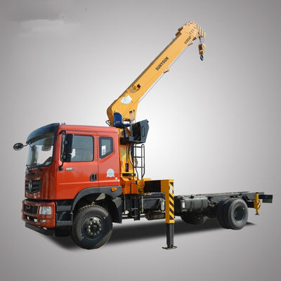 8 Ton Truck Mounted Crane Hydraulic Lifting Machine Boom Crane Truck
