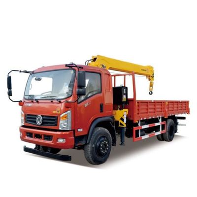 Factory Direct Sales 8 Tons Telescopic 5-Segment Arm Crane Truck Knuckle Boom Truck Mounted Crane